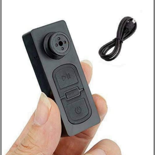 Spy mini button hidden audio video recorder